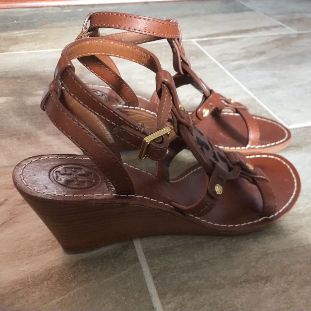 Tory Burch brown sandals